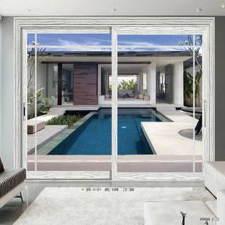 Alumiiniumist lükanduksed akendega